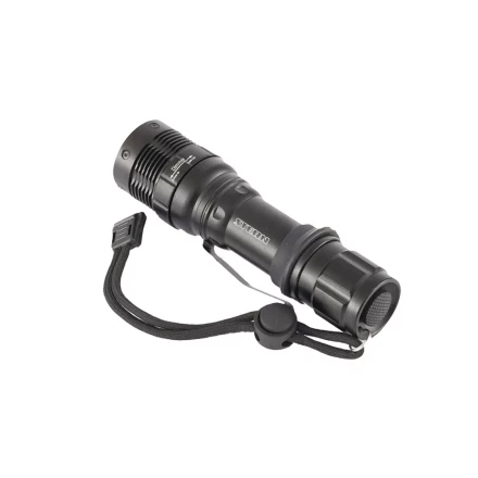Фонарь 3 W CREE LED зум 3 режима 100% - 50% - стробоскоп клипса ремешок 160 Лм 200 м 3хААА Stern 90582 купить в Сургуте