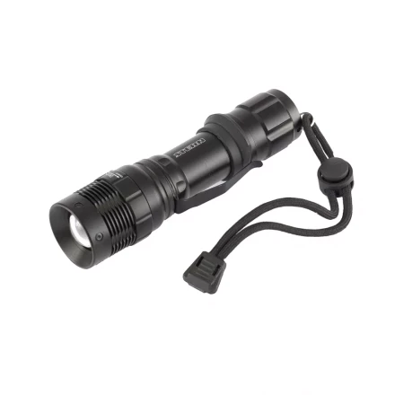 Фонарь 3 W CREE LED зум 3 режима 100% - 50% - стробоскоп клипса ремешок 160 Лм 200 м 3хААА Stern 90582 купить в Сургуте