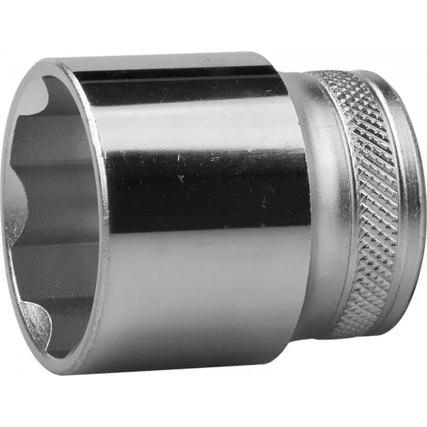 Торцовая головка KRAFTOOL "INDUSTRIE QUALITAT", Cr-V, SUPER-LOCK, хромосатинированная, 1/2", 30 мм 27801-30_z01 купить в Сургуте