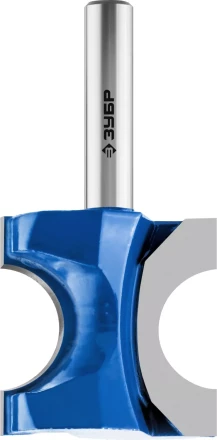 ЗУБР 28.6 x 25 мм, радиус 6.3 мм, фреза полустержневая, Профессионал (28723-28.6) купить в Сургуте