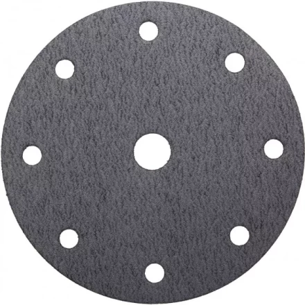 Круг шлифовальный URAGAN &quot;Универсальный водостойкий с покрытием стеарата цинка&quot; на липучке, 9 отв., P100, 150мм, 5шт 907-44114-100-05 купить в Сургуте