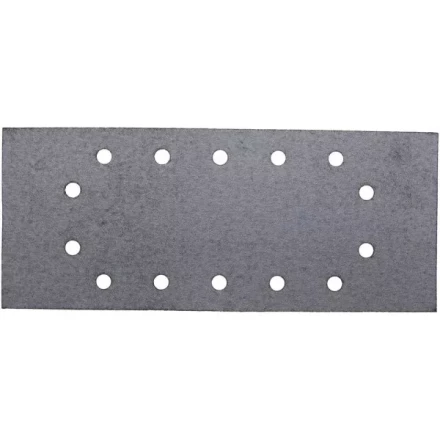 Лист шлиф. универсал. URAGAN с покрытием стеарата цинка, 14 отверстий по кругу, для ПШМ, P100, 115х280мм, 50шт 907-23104-100-50 купить в Сургуте