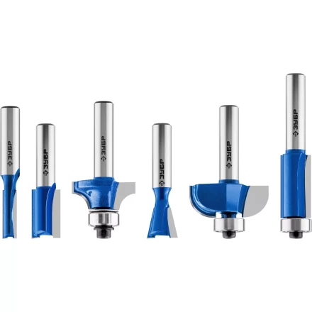 ЗУБР 6 шт, набор профильных фрез по дереву, Профессионал (28795-H6) купить в Сургуте