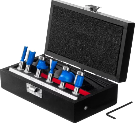 ЗУБР 6 шт, набор профильных фрез по дереву, Профессионал (28795-H6) купить в Сургуте