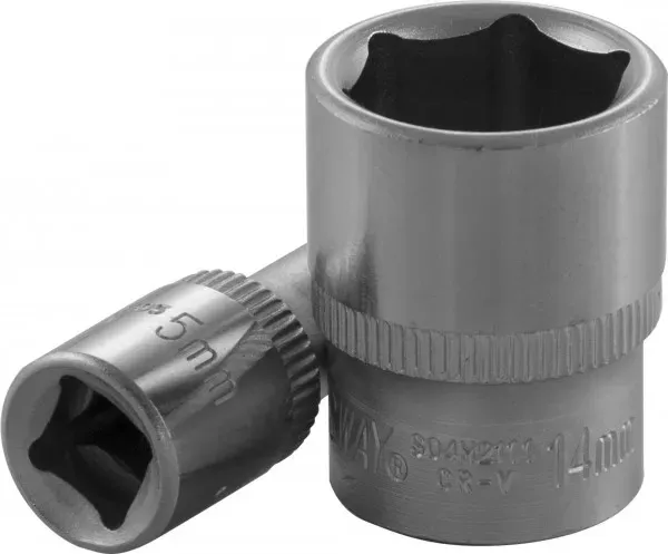 Головка торцевая шестигранная 1/4" М5 S04Н2105 Jonnesway 47990 купить в Сургуте