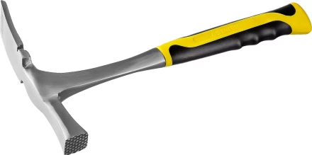 Молоток-кирочка КАМЕНЩИКА STRIKE 600г цельнометаллический, STAYER Professional 20165 20165 купить в Сургуте