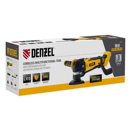 Многофункциональный инструмент аккумуляторный Denzel MTL-IB-18-0, Li-Ion, 18 В 28402 купить в Сургуте