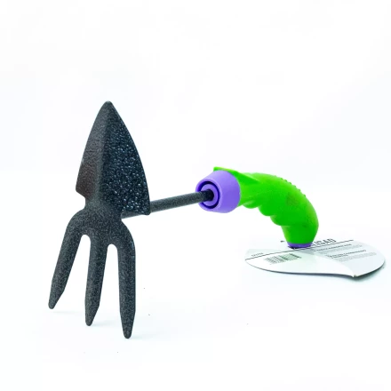 Мотыжка комбинированная Palisad 623778, профиль &quot;лепесток&quot; и 3-зубая, защ. покр, обрез. эргономичная рукоятка купить в Сургуте