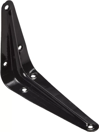 Уголок-кронштейн STAYER &quot;MASTER&quot;, 100х75мм, черный 37400-4 купить в Сургуте