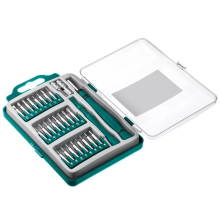 Набор Precision-28: для точных работ и всех видов мобильных устройств, двухкомпонентная рукоятка, Сr-V 25677 купить в Сургуте