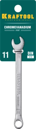 Ключи комбинированные KRAFTOOL, Cr-V, DIN 3113 27079-11 купить в Сургуте
