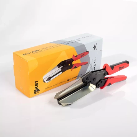 Ножницы для резки пластмассовых коробов, кабель-каналов, полимерных труб и резиновых профилей КВТ НКК-110 «Пеликан» (79823) купить в Сургуте