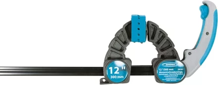 Струбцина реечная быстрозажимная,пластиковый корпус,рычажный храповый механизм,18&quot;/450 мм GROSS 20709 купить в Сургуте