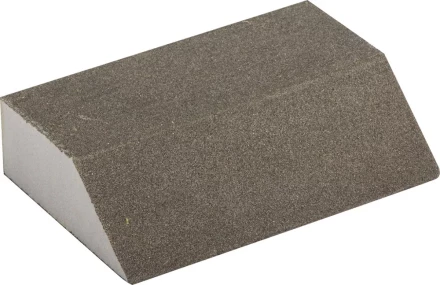 Губка шлифовальная ЗУБР &quot;МАСТЕР&quot; четырехсторонняя угловая, средняя жесткость, Р180, 100х68х42х26мм 35613-180 купить в Сургуте