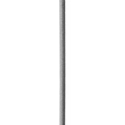 Шпилька ЗУБР резьбовая DIN 975, класс прочности 4.8, оцинкованная,   М6x2000, ТФ0, 1 шт. 4-303350-06-2000