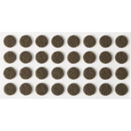 Накладки STAYER &quot;COMFORT&quot; на мебельные ножки, самоклеящиеся, фетровые, коричневые, круглые - диаметр 10 мм, 32 шт 40910-10 купить в Сургуте