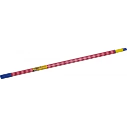 Ручка STAYER &quot;PROFI&quot; облегченн, двухкомп покр, с резьбой для щеток, телескоп 0,84-1,48м 2-39136-S