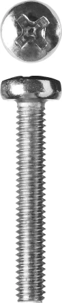 Винт ЗУБР &quot;МАСТЕР&quot; DIN 7985, класс прочности 4.8, оцинкованный, M4x25мм, 5кг 303150-04-025 купить в Сургуте