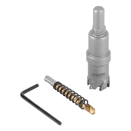 Коронка по металлу твердосплавная, 21 мм Denzel 724003 купить в Сургуте