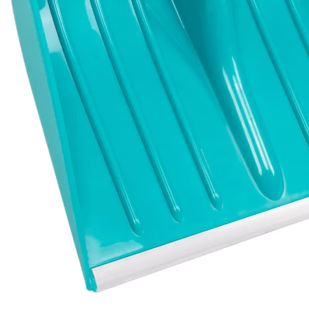 Лопата для уборки снега Palisad 61678, полипропилен, 450х450х1355 мм, алюминиевый черенок, усиленная, LUXE купить в Сургуте