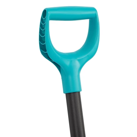 Лопата для уборки снега Palisad 61678, полипропилен, 450х450х1355 мм, алюминиевый черенок, усиленная, LUXE купить в Сургуте