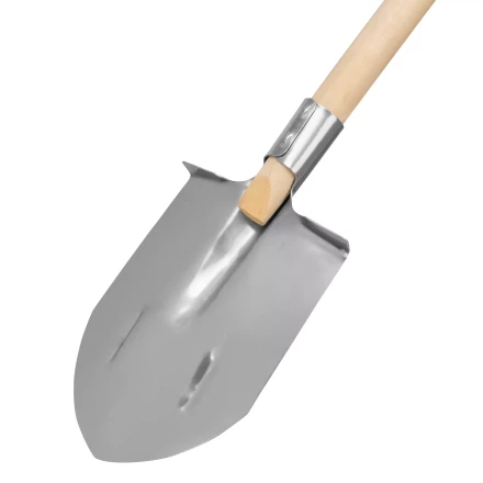Лопата штыковая Palisad, нерж. сталь, 200х265х1385 мм, ребра жесткости, деревянный черенок, Россия, 6146757 купить в Сургуте