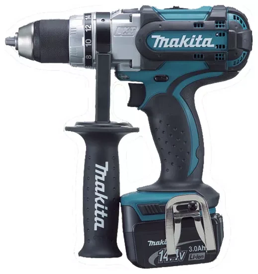 Дрель-шуруповерт аккумуляторная Makita BHP444RFE купить в Сургуте