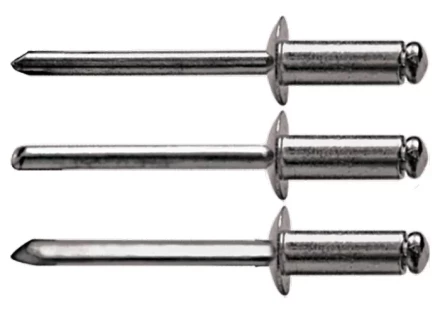 Заклепки 4,0 х 10 мм 50 шт MATRIX 40635 купить в Сургуте