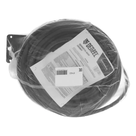 Удлинитель-шнур силовой Denzel Top Series, КГТТ, 20м, 3 розетки, 3 x 1,5 мм, 3 м 37422 купить в Сургуте