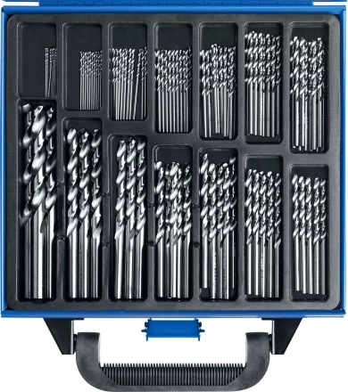 ЗУБР ПРОФ-А, 99 шт, (1-10 мм), сталь Р6М5, класс А, мет.бокс, набор сверл по металлу, Профессионал (29625-H99) купить в Сургуте