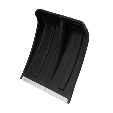 Лопата для уборки снега пластиковая, оцинкованная планка, 350х350 мм, без черенка, Россия// Сибртех 614652 купить в Сургуте