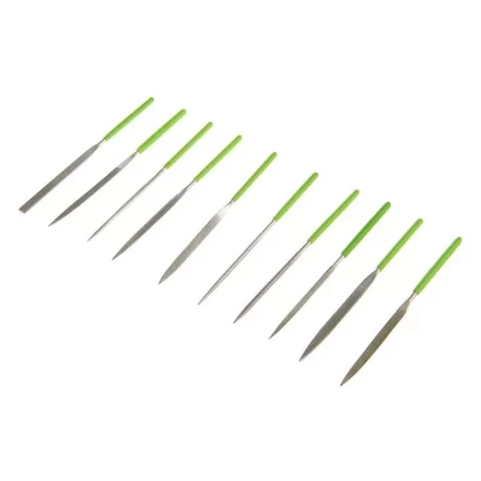 Набор надфилей алмазных 140х70х3 10 штук СИБРТЕХ 158357 купить в Сургуте