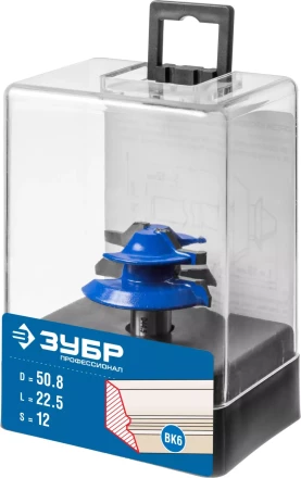 ЗУБР 50.8 x 22 мм, фреза кромочная для углового сращивания, Профессионал (28724-50.8) купить в Сургуте