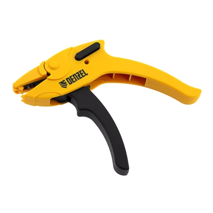 Щипцы для зачистки электропроводов, сечением 0,2-6 мм2, функция обрезания проводов Denzel 17741 купить в Сургуте