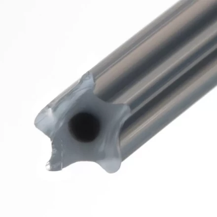 Леска для триммера двухкомпонентная звезда, 2,4мм х 260м, на DIN катушке EXTRA CORD// Denzel 96813 купить в Сургуте