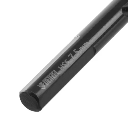 Сверло по металлу, 7,5 мм, HSS-Tin, Golden Tip, 8 шт. Denzel 717218 купить в Сургуте