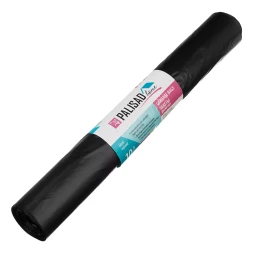 Пакеты для мусора Palisad 200 л x 10 шт., ПВД особопрочные черные, длинный ролик, Home 927295