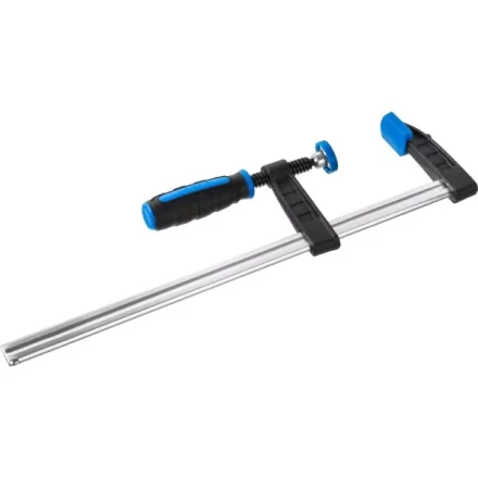 Струбцина ЗУБР &quot;ПРОФЕССИОНАЛ&quot;, тип &quot;F&quot;, двухкомпонентная ручка, стальная закаленная рейка, 50х250мм 32155-050-250 купить в Сургуте