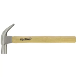 Молоток-гвоздодер, 450 г Sparta, боек 27 мм, деревянная рукоятка 1042055