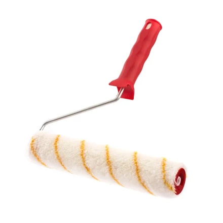 Валик для внутренних работ синтетический 250 мм, ворс 12 мм D 36 мм D ручки 6 мм полиакрил Matrix 80881 купить в Сургуте