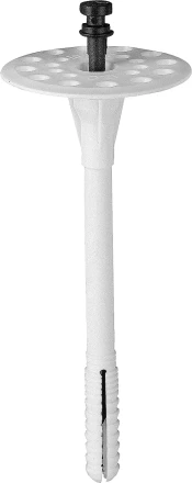 Дюбель ЗУБР для изоляционных материалов полипропиленовый, нейлоновый стержень, 10 x 160 мм, 250 шт 4-301505-10-160 купить в Сургуте