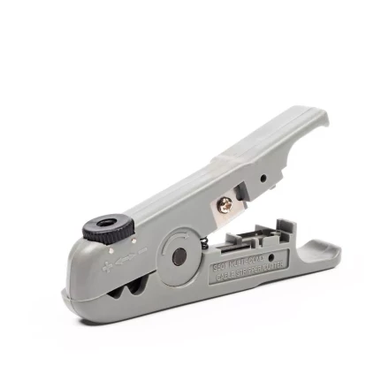 Стриппер КВТ КС-501 для снятия изоляции и оболочки с UTP кабелей (84826) купить в Сургуте