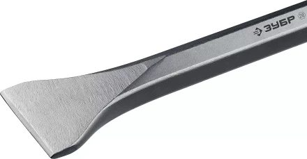 ЗУБР БУРАН, 80 х 400 мм, HEX 28, плоское изогнутое зубило, Профессионал (29372-80-400) купить в Сургуте