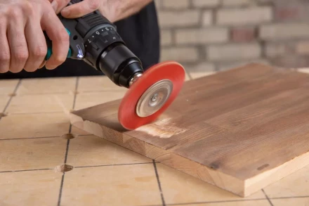 Кордщетка HAMMER плоская 100мм для дрели нейлон (207-214) купить в Сургуте