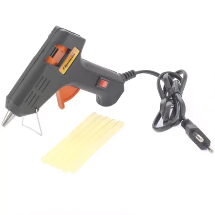 Клеевой пистолет с выкл. 7 мм в кейсе 20 Вт 2,5 г./мин. SPARTA 93025 купить в Сургуте