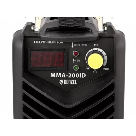 Аппарат инверторно дуговой сварки DENZEL ММА-180ID 94346 купить в Сургуте