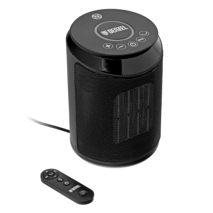 Тепловентилятор керамический Denzel DTFC-2000X, 2 кВт, wi-fi, пульт, динамик, вращение, 3 реж. 96426 купить в Сургуте