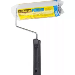 Валик &quot;ПОРОЛОН&quot; малярный в сборе, бюгель 6мм, 44x180мм, STAYER Master 0360-18_z01