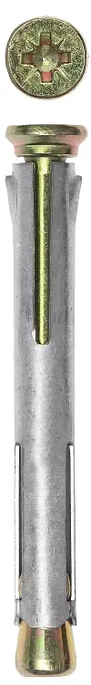 ЗУБР. Анкер рамный с потайной головкой, Pz, 10х182мм, ТФ6, 2шт 4-302236-10-182 купить в Сургуте