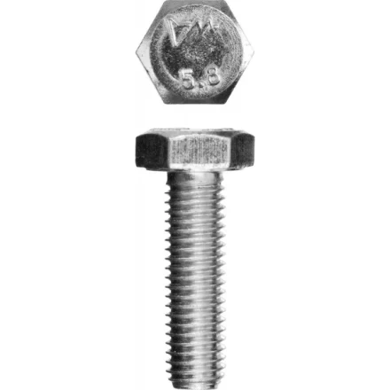 Болт ЗУБР &quot;МАСТЕР&quot; с шестигранной головкой, ГОСТ 7798-70, класс прочности 5.8, оцинкованный, M10x35мм, 5кг 303080-10-035 купить в Сургуте